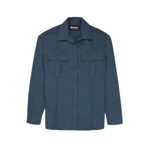French Blue NJ Cotton Shirt Womens 8703W7A Blauer - Flat