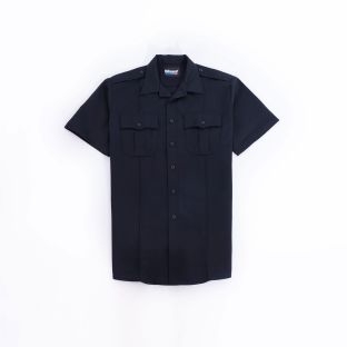 Metro NY StreetGear Flex SS Shirt - Dark Navy - Flat - 8715NY - Blauer