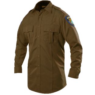 Brown Rayon Shirt 8900W Blauer