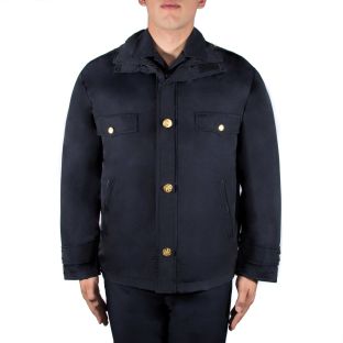 Dark Navy Blue NYPD Waterproof Jacket 9015Z-3 Blauer - Front