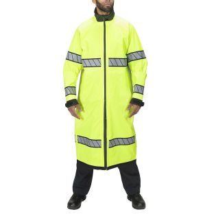 Techlite Reversible Rain Jacket - Hi Vis Side - Front - 9790 - Blauer
