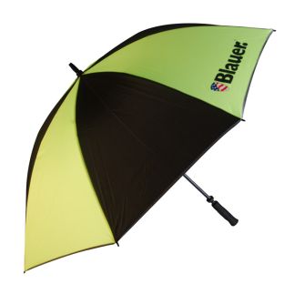 Hi-Vis Yellow Black Golf Umbrella UMBRELLA4 Blauer