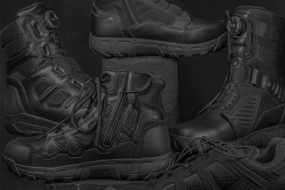  Black Tactical Boots by Blauer