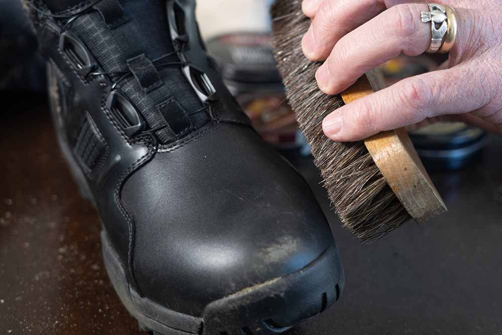 How To Polish Police Boots- Boot Shining Guide