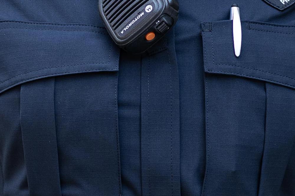 Article Cover- Close up image shows rugged ripstop fabric from a BDU shirt