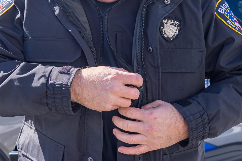 Article Cover- A zip-up outer shell jacket