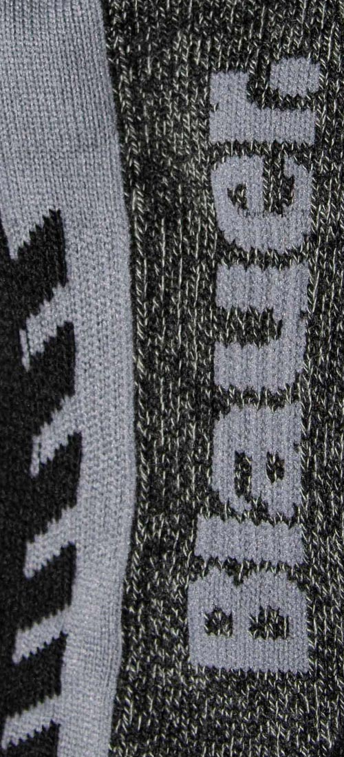 Close up image of Coolmax knit fabric from Blauer 9" Performance Job Socks