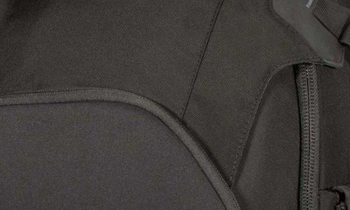 Close up image of water resistant Silent Partner Police Duty Bag