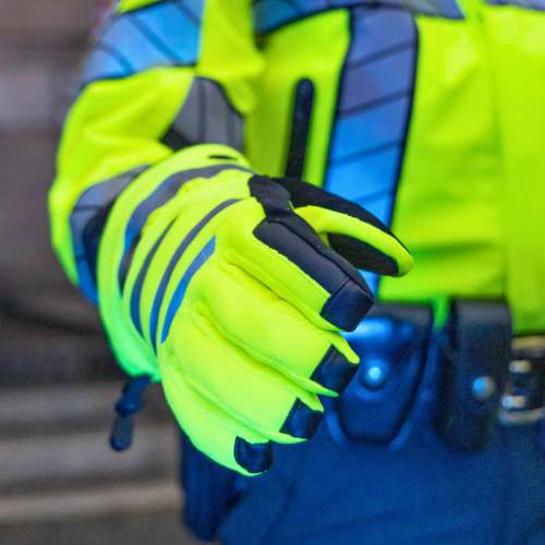 Cut Resistant Police Gloves