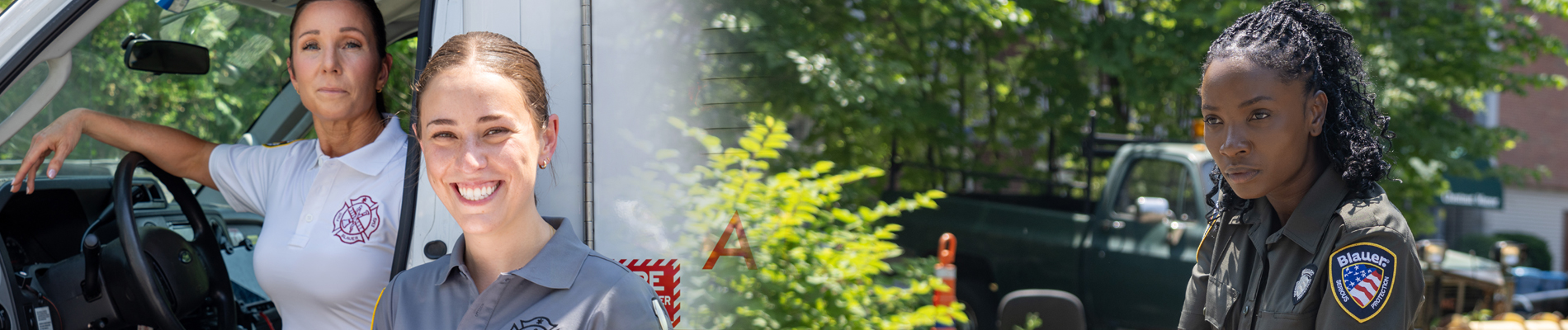 Article Cover- Women in Police, Fire and EMS wear Blauer Uniforms On Duty