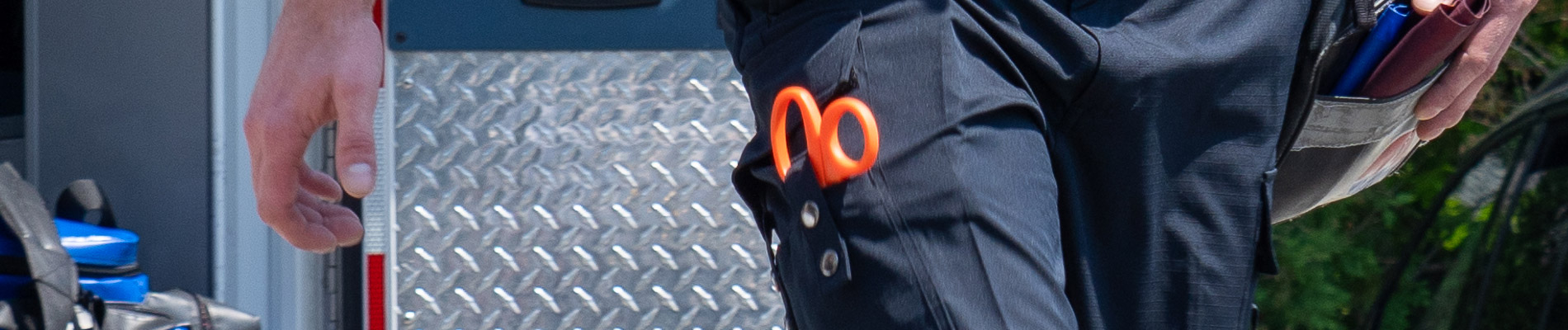 Article Cover- Close up of the EMT Cargo Pocket from the FlexRS EMT Pant