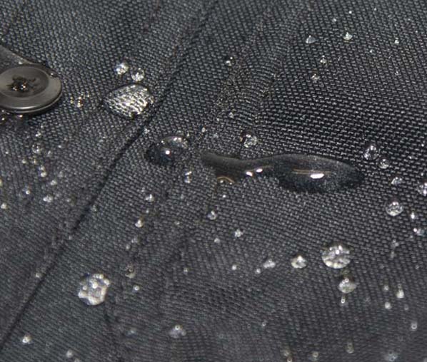 Water on Blauer 8350XP fabric