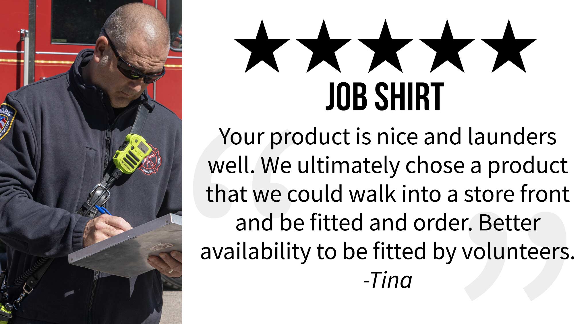 5 Stars for the Job Shirt, Shop it Now
