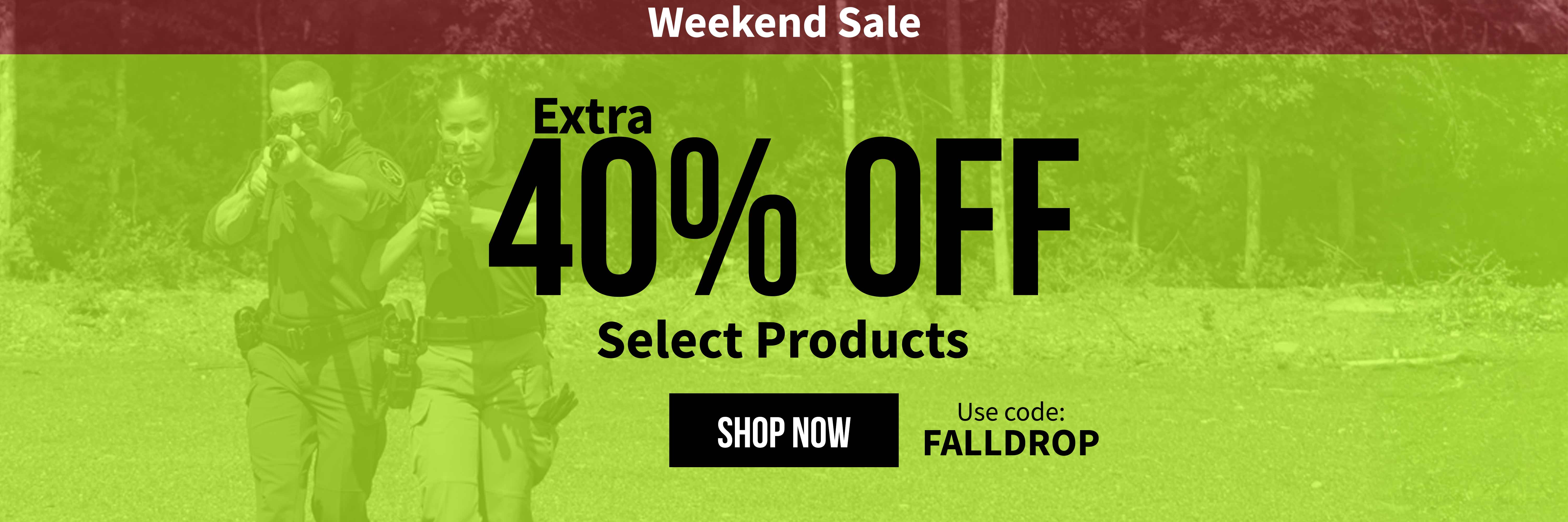 Weekend Sale: Extra 40% Off Sale Products with code FALLDROP. Shop it now