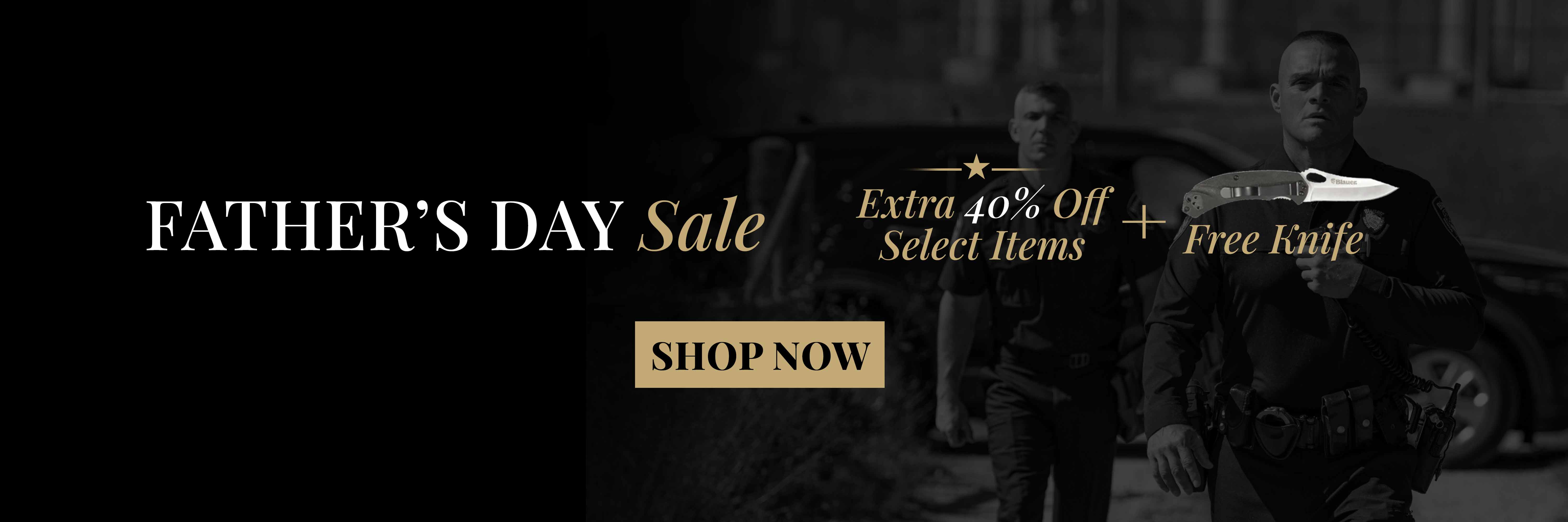 Father's Day Sale- Extra 40% off Sale items with code DADSDAY + Free Knife with orders of $150 or more