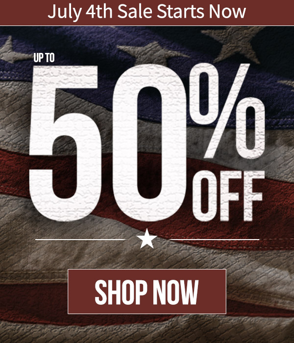 Shop up to 50% Off this 4th of July Now
