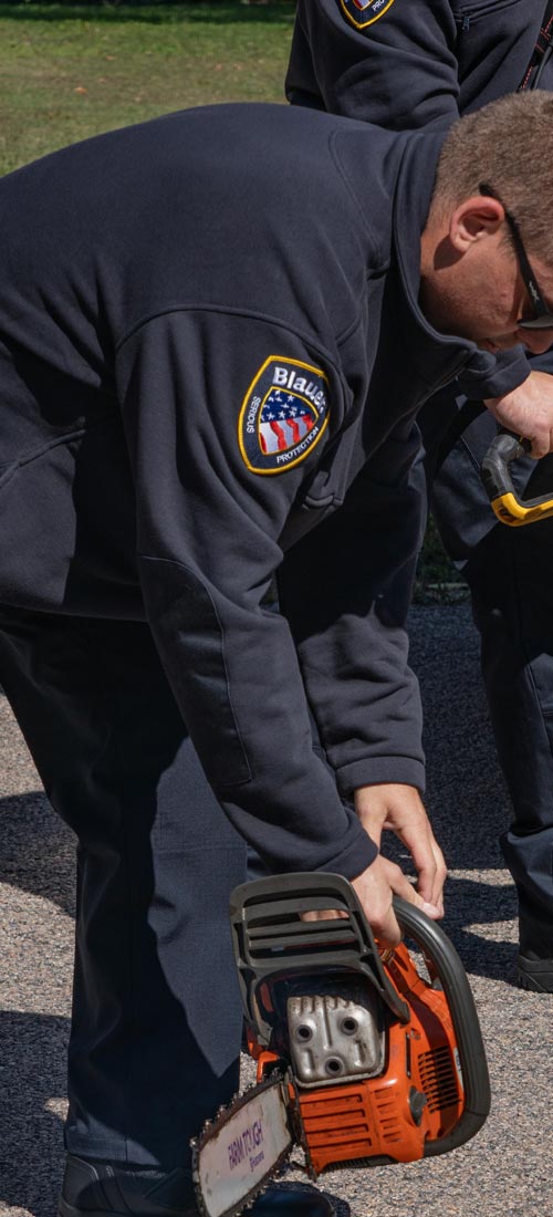 Close up image of Coolmax knit fabric from Blauer 9" Performance Job Socks