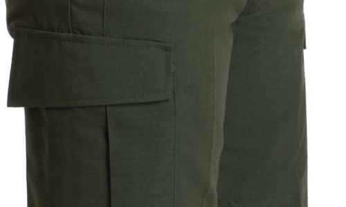 Close Up image of BDU pants using Blauer TenX fabric